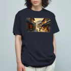 Vi-creaのTシャツ　日本の街並み4 Organic Cotton T-Shirt