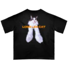 巨大新幹線のロングレッグキャット Oversized T-Shirt