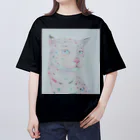 みにゆん　ねこのMysterious ~ magical Oversized T-Shirt