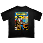 FAKE COMICS のThe Wizard’s Computer Class Oversized T-Shirt