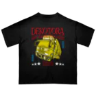 DEKOTORA_ART_EXHIBITIONのDEKOTORA ART EXHIBITION Tシャツ -TypeB- (Black) Oversized T-Shirt