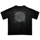 目醒めの言霊と魔法陣アーティスト☆岡山紫音のエターナルライフロータス🪷✨ Oversized T-Shirt