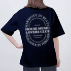 HOUSE DANCE MANIAのHOUSE MUSIC LOVERS CLUB-2 Oversized T-Shirt