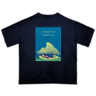 ari designの入道雲と歌川国芳の鯨（ちょっぴり派手バージョン） Oversized T-Shirt