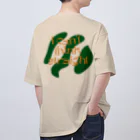 ゆるく主張するロゴ屋のストレートじゃいられないTシャツ Oversized T-Shirt