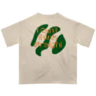 ゆるく主張するロゴ屋のストレートじゃいられないTシャツ Oversized T-Shirt