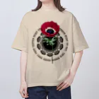 Lala Worksのアネモネ_001B Oversized T-Shirt
