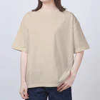 ゆるく主張するロゴ屋のストレートじゃいられないTシャツ Oversized T-Shirt