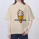 チョコのソフトクリーム Oversized T-Shirt