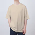 ゆるく主張するロゴ屋のストレートじゃいられないTシャツ Oversized T-Shirt