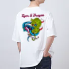 ジョーカーズファクトリー JOKERS FACTORYのTIGER ＆ DRAGON Oversized T-Shirt