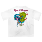 ジョーカーズファクトリー JOKERS FACTORYのTIGER ＆ DRAGON Oversized T-Shirt