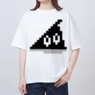 忍者スリスリくんのdots Oversized T-Shirt