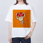 きのこのきんるいくんオーバーサイズTシャツ Oversized T-Shirt