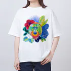 password公式グッズショップのThe eyes gazes -Ver. Borneo- Oversized T-Shirt