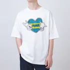 ウクライナのワンコ応援団のウクライナ応援団　paritora Oversized T-Shirt