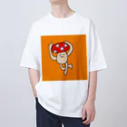 きのこのきんるいくんオーバーサイズTシャツ Oversized T-Shirt