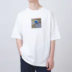DROOMの自然と蒼い鳥 Oversized T-Shirt
