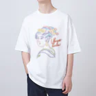 浮世絵はんのシンプルポップ浮世絵はん Oversized T-Shirt