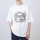 yamasuki_boseのくまさんと仲間たち Oversized T-Shirt