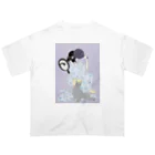 keeeeeep smilingのchill vibes Oversized T-Shirt