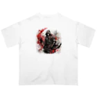 モア吉のフードを被った忍者 Oversized T-Shirt