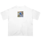 DROOMの自然と蒼い鳥 Oversized T-Shirt