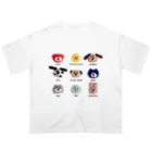 mojojojoのおかおたち Oversized T-Shirt