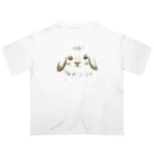tomorebiのしずかな守り手｜垂れ耳うさぎ Oversized T-Shirt