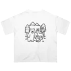 yamasuki_boseのくまさんと仲間たち Oversized T-Shirt