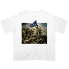 オトナヨカエンタープライズの沼津市民を導く自由の女神 Oversized T-Shirt