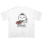 イラスト MONYAAT のCT03　ハングリー♪チャリゾー Oversized T-Shirt