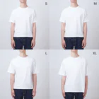OARFISHの赤帽子と青ワニ Oversized T-Shirt