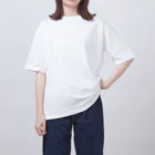 OARFISHの赤帽子と青ワニ Oversized T-Shirt