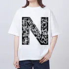 YouTube「にいがたTV」オフィシャルのにいがたTV Nロゴ オーバーサイズTシャツ Oversized T-Shirt