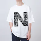 YouTube「にいがたTV」オフィシャルのにいがたTV Nロゴ オーバーサイズTシャツ Oversized T-Shirt