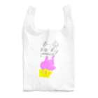 もりもと、botのうさぎ&みにぴよ&ぱんだ Reusable Bag