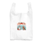 ねこ鉄道の猫と一富士二鷹三トマト Reusable Bag