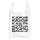 NoMoreWarの反戦｜NO MORE WAR［ゆがみあり］ Reusable Bag