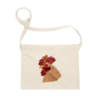mineral-tripのにわとりのトサカ Sacoche