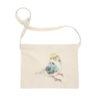 まめるりはことりの見つめる七色セキセイインコちゃん【まめるりはことり】 Sacoche