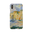 SONOTENI-ARTの016-009　ルノワール　『海と崖』　スマホケース　表側面印刷　iPhone XS/X専用デザイン　SC6 iPhone Smartphone Case