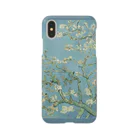 SONOTENI-ARTの005-005　ゴッホ　『花咲くアーモンドの木の枝』　スマホケース　表側面印刷　iPhone XS/X専用デザイン　SC6 iPhone Smartphone Case