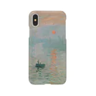 SONOTENI-ARTの004-004　クロード・モネ　『印象・日の出』　スマホケース　表側面印刷　iPhone XS/X専用デザイン　SC6 iPhone Smartphone Case