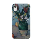 SONOTENI-ARTの017-003　ポール・セザンヌ　『チューリップとりんごのある静物』　スマホケース　表側面印刷　iPhone XR/XSMax/8Plus/7Plus/6sPlus/6Plus専用デザイン　SC7 iPhone Smartphone Case