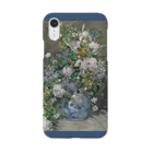 SONOTENI-ARTの016-001　ルノワール　『春の花束』　スマホケース　表側面印刷　iPhone XR/XSMax/8Plus/7Plus/6sPlus/6Plus専用デザイン　SC7 iPhone Smartphone Case