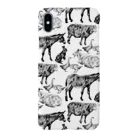 橋本画室の昼休みの動物園 iPhone Smartphone Case
