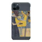 SONOTENI-ARTの001-003　グスタフ・クリムト　『音楽Ⅰ』　スマホケース　表側面印刷　iPhone 11/11ProMax専用デザイン　SC3 iPhone Smartphone Case