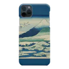 SONOTENI-ARTの003-013　葛飾北斎　『富嶽三十六景　相州梅澤左』　スマホケース　表側面印刷　iPhone 11/11ProMax専用デザイン　SC3 iPhone Smartphone Case