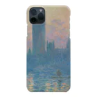 SONOTENI-ARTの004-026　クロード・モネ　『国会議事堂、日没』　スマホケース　表側面印刷　iPhone 11/11ProMax専用デザイン　SC3 iPhone Smartphone Case